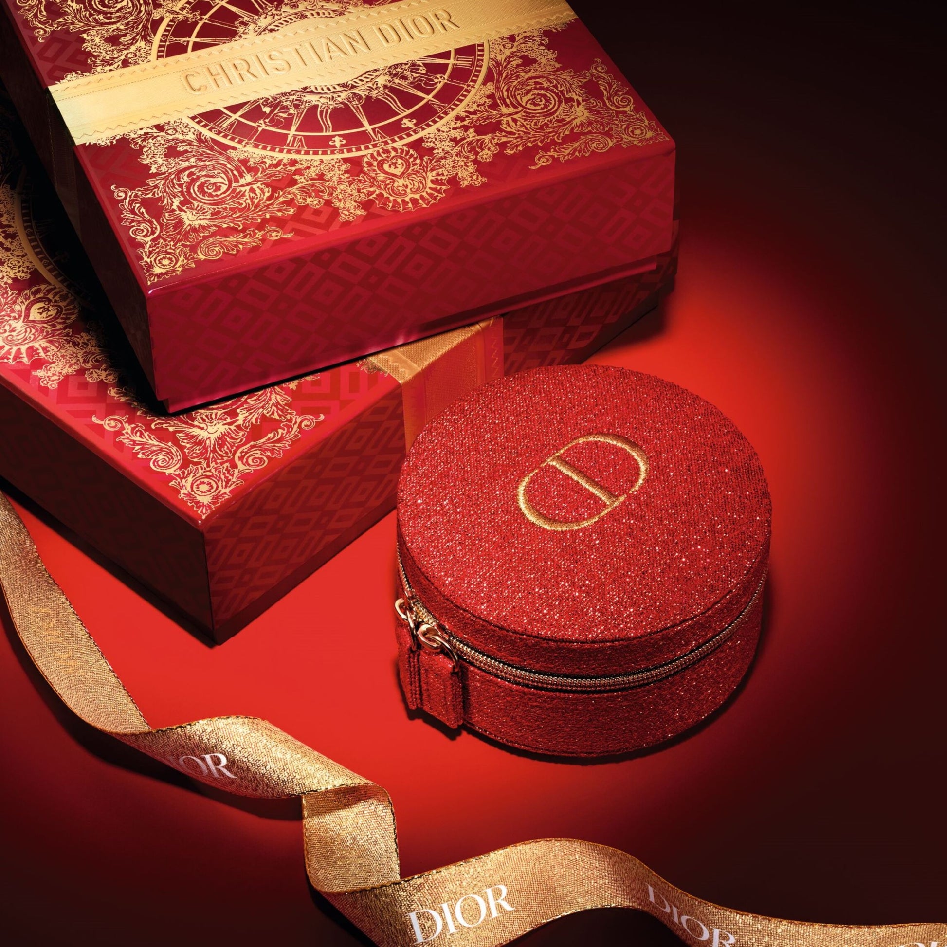 Dior Holiday Mini Bag Pouch Red ( Pre Order )